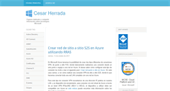 Desktop Screenshot of cesarherrada.com